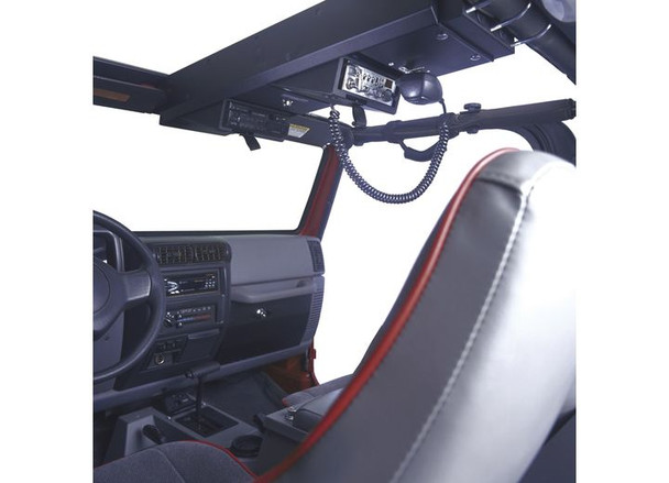 Tuffy 048-01 Overhead Double Compartment Security Console for 76-02 Jeep CJ & Wrangler YJ, TJ