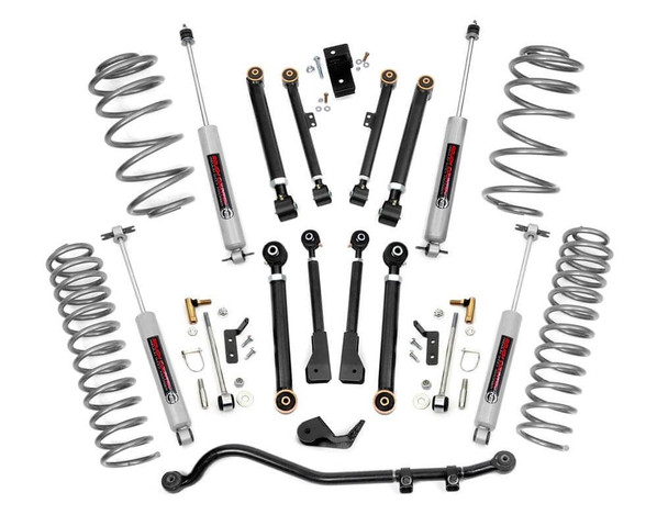 Rough Country 2.5in X-Series Suspension Lift Kit for 97-06 Jeep Wrangler TJ