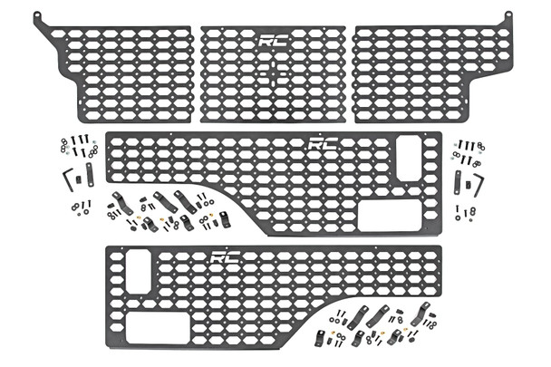 Rough Country Molle Panel Bed Mounting System for 20-26 Jeep Gladiator JT
