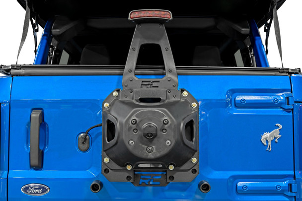 Rough Country Spare Tire Relocation for 21-26 Ford Bronco
