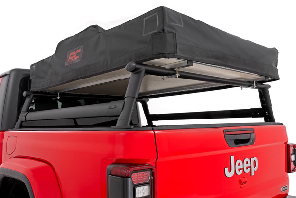 Rough Country 10644 Aluminum Half Bed Rack for 20-26 Jeep Gladiator JT
