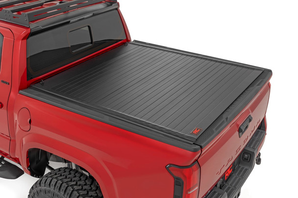 Rough Country 50415551 Hard Roll Up Bed Cover for 24-26 Toyota Tacoma with 5' Bed