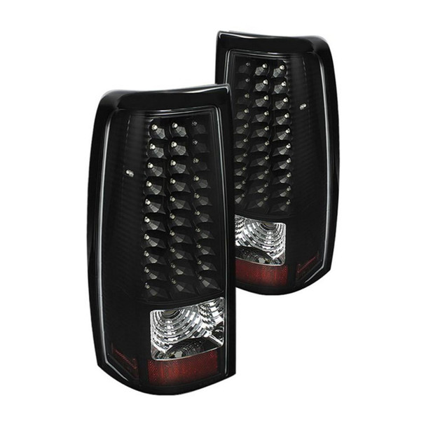 Spyder Auto Group LED Tail Lights (Black) - 5008817
