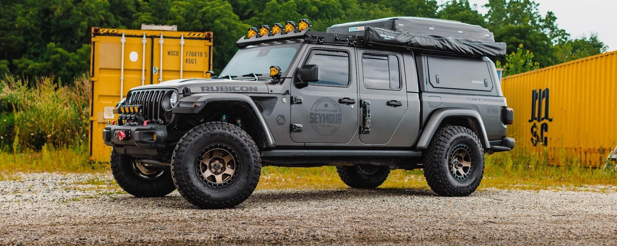 Jeep Gladiator JT with Roof Top Tent and Off-Road Upgrades