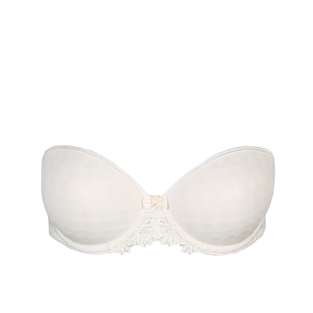 MARIE JO AVERO PADDED STRAPLESS BRA - PEARLY PINK – Tops & Bottoms