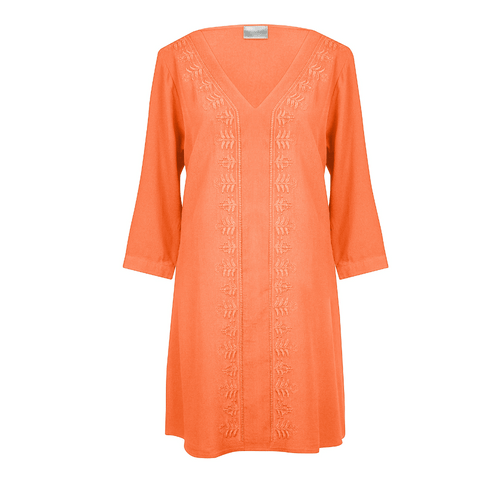 Charmline Uni Embroidered Beach Tunic