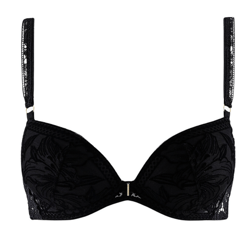 Womens Aubade black Queen Of Shadow Half-Cup Underwired Bra | Harrods #  {CountryCode}