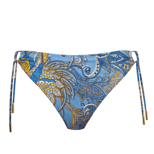 Maryan Mehlhorn Majorelle  Tie Bikini  bottoms