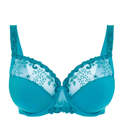 Simone Perele Delice Blue Full Cup Bra Plus size Bras Simone Perele Delice Blue Full Cup Bra Plus size Bras