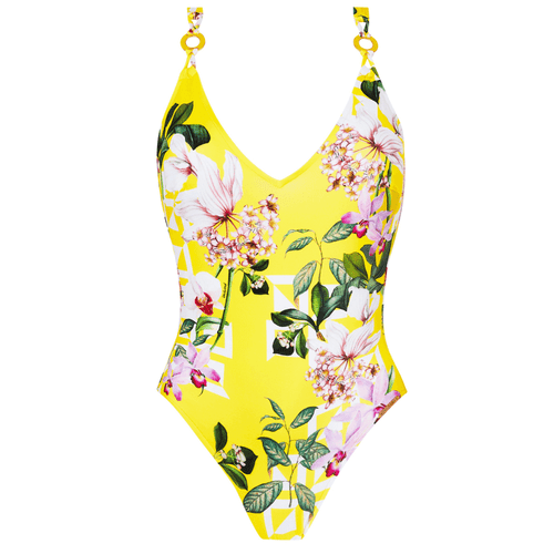 Lise Charmel Jardin Delice Swimsuit Front Lise Charmel Jardin Delice Swimsuit Front