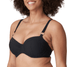 Prima Donna Swim Sahara  Balcony Bikini Top 4006316 Black Side