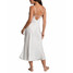 Linea Donatella Long Satin Night Gown LXB020 Ivory Back