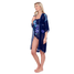 Gottex Water Lily Navy Blue Kimono 25WL727NB Side Gottex Water Lily Navy Blue Kimono 25WL727NB Side
