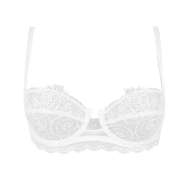 Lise Charmel Crystal Poesie Half Cup Bra - Bridal Lingerie