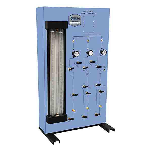 Triaxial/Permeability Auxiliary Control Panel Triaxial Tests