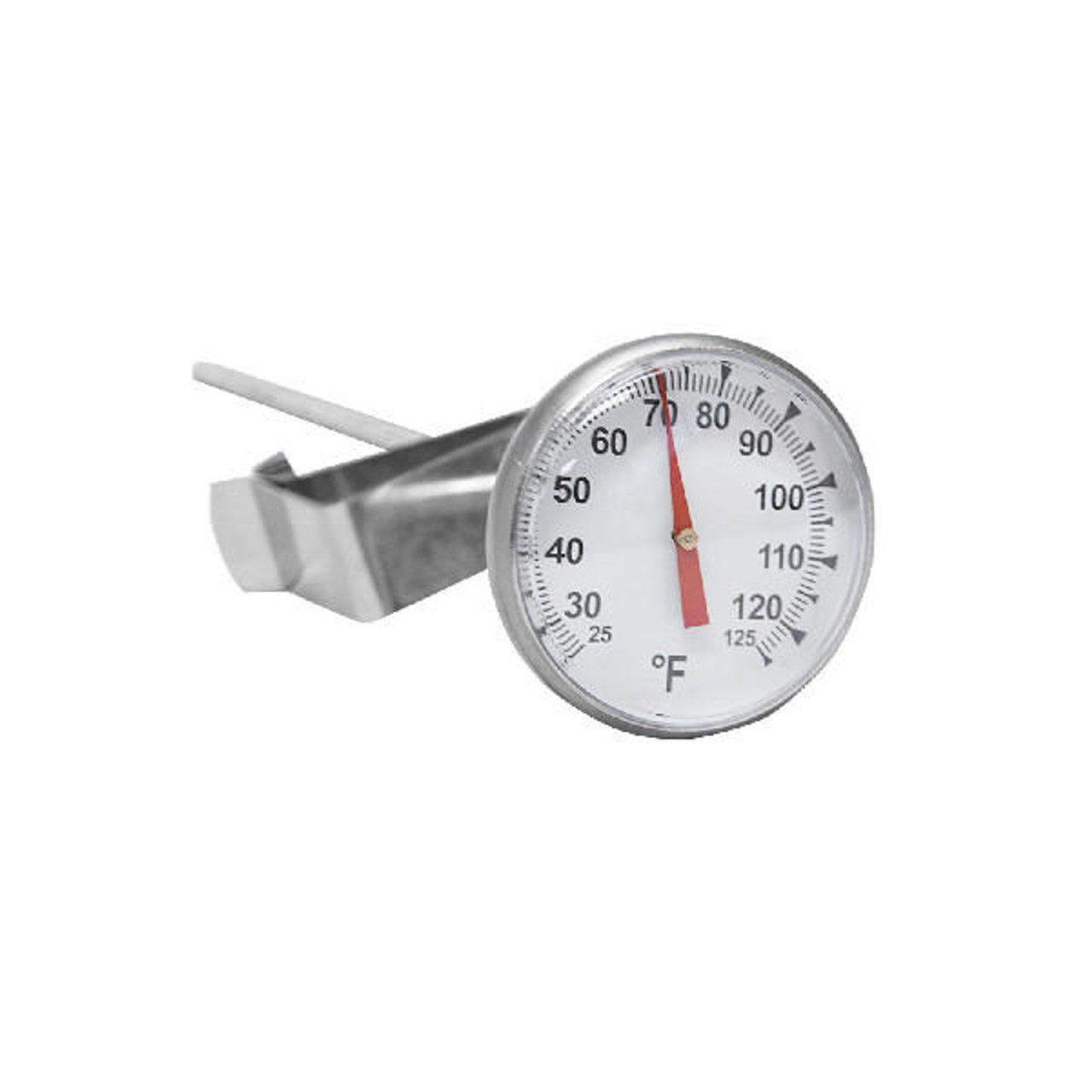 Update International 5 1/2-Long Dial Frothing Thermometer 