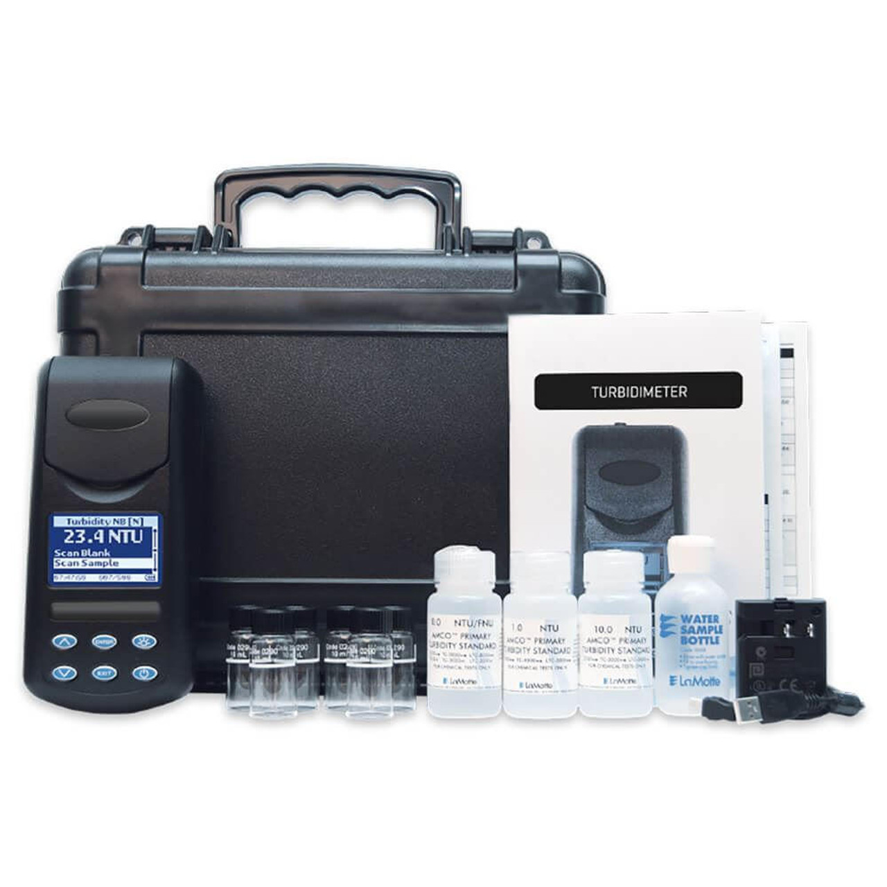 Portable pH Meter with Large LCD Display - Gilson Co.