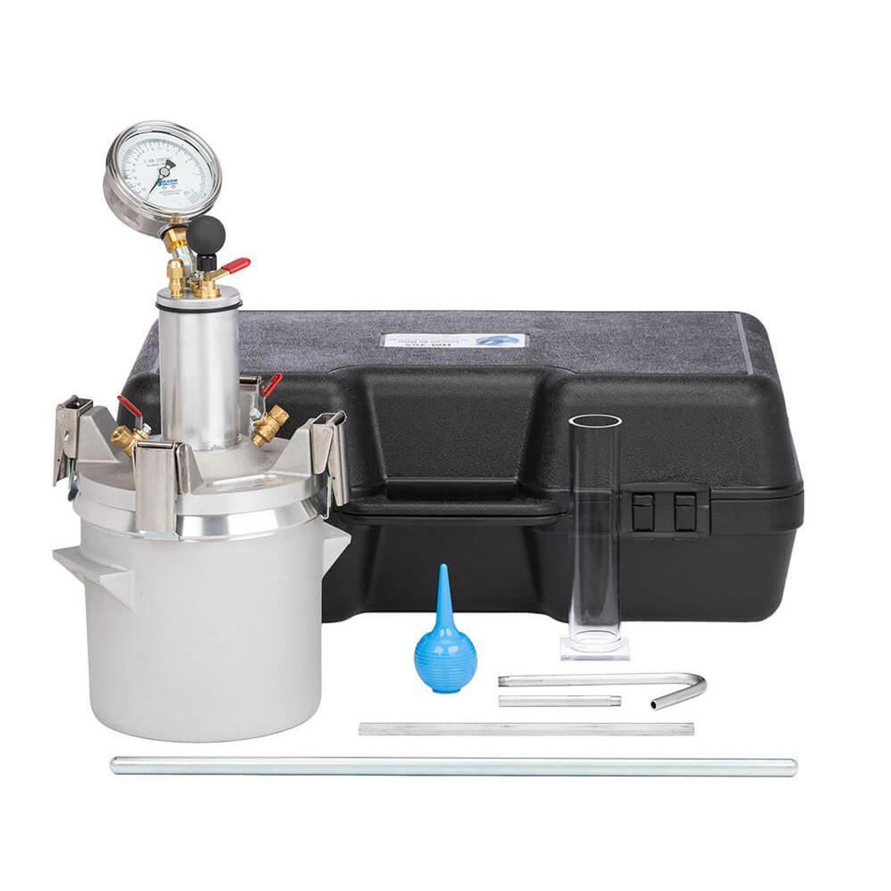 Gilson Concrete Air Meter Kit with Stainless Steel Gauge