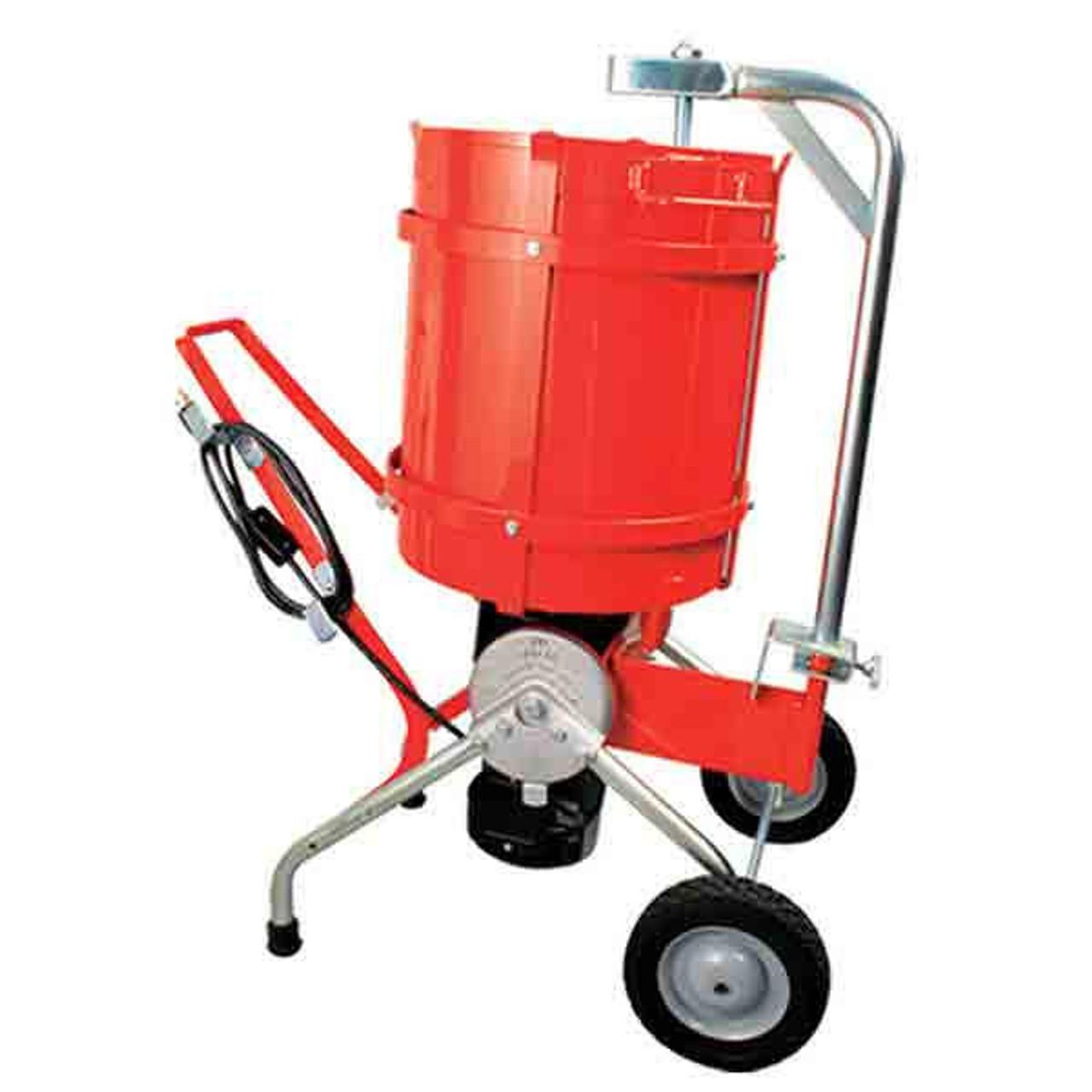 Mobile Cement Mixer, 10 Gallon, 1/2 HP Motor