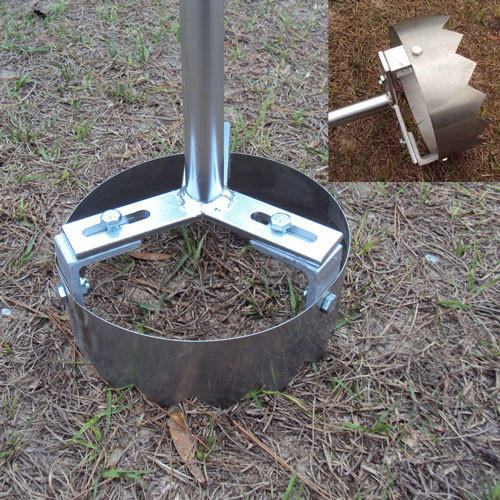 TrimClean Sprinkler Head Trimmer 8in Dia. Sample Preparation