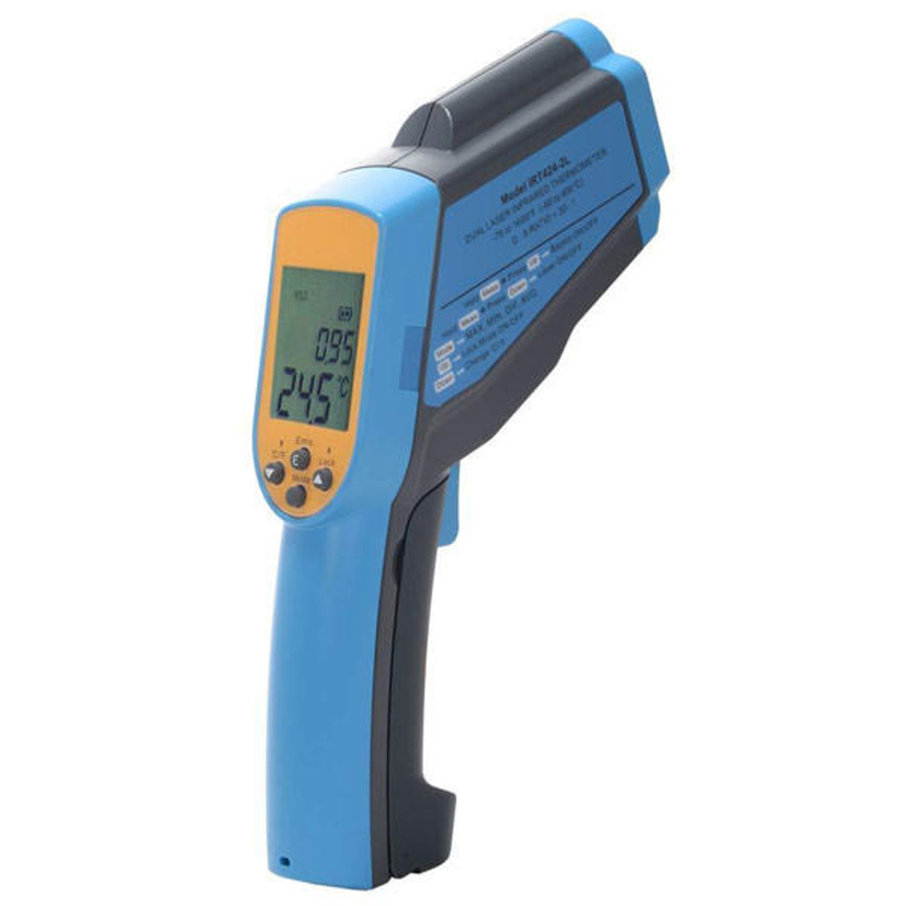 IDEAL LED Dual Targeting Laser Infrared Thermometer in the Infrared  Thermometer department at