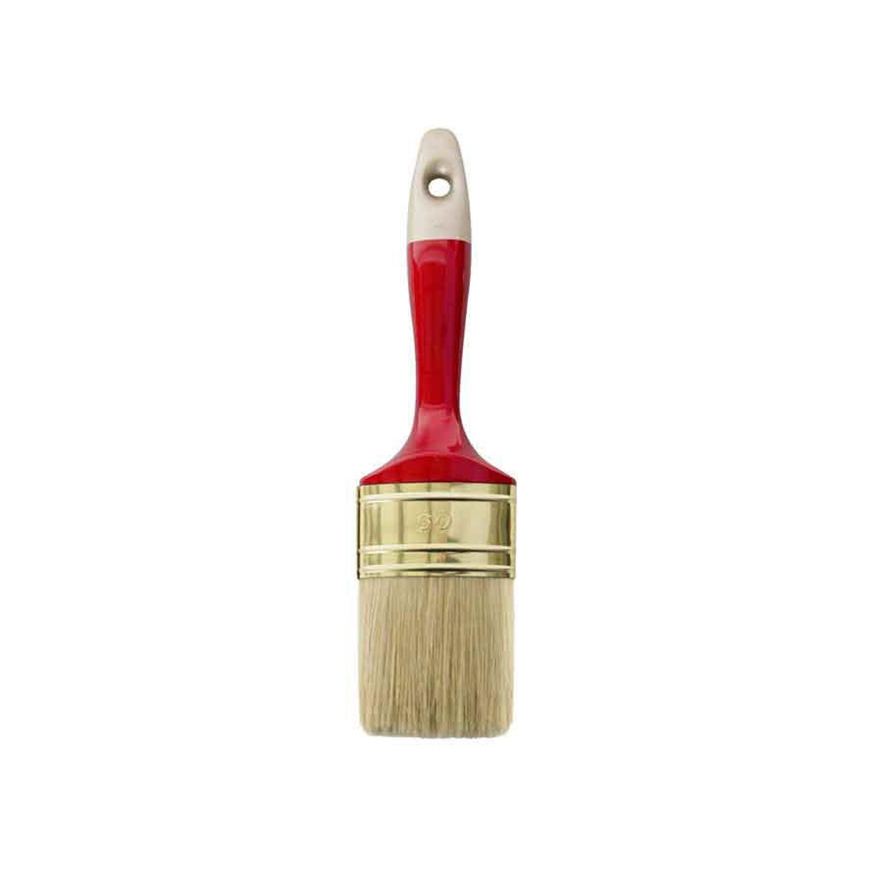 Bon Tool 34-180 Vento Oval Paint Brush - White Bristle 1-1/2