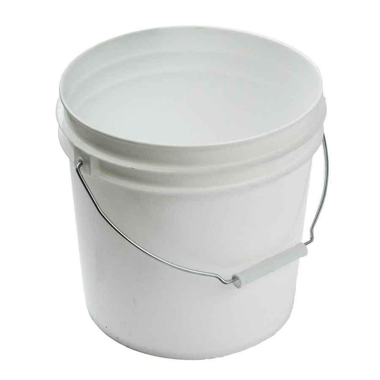 White Plastic Pail, 2-Gallons