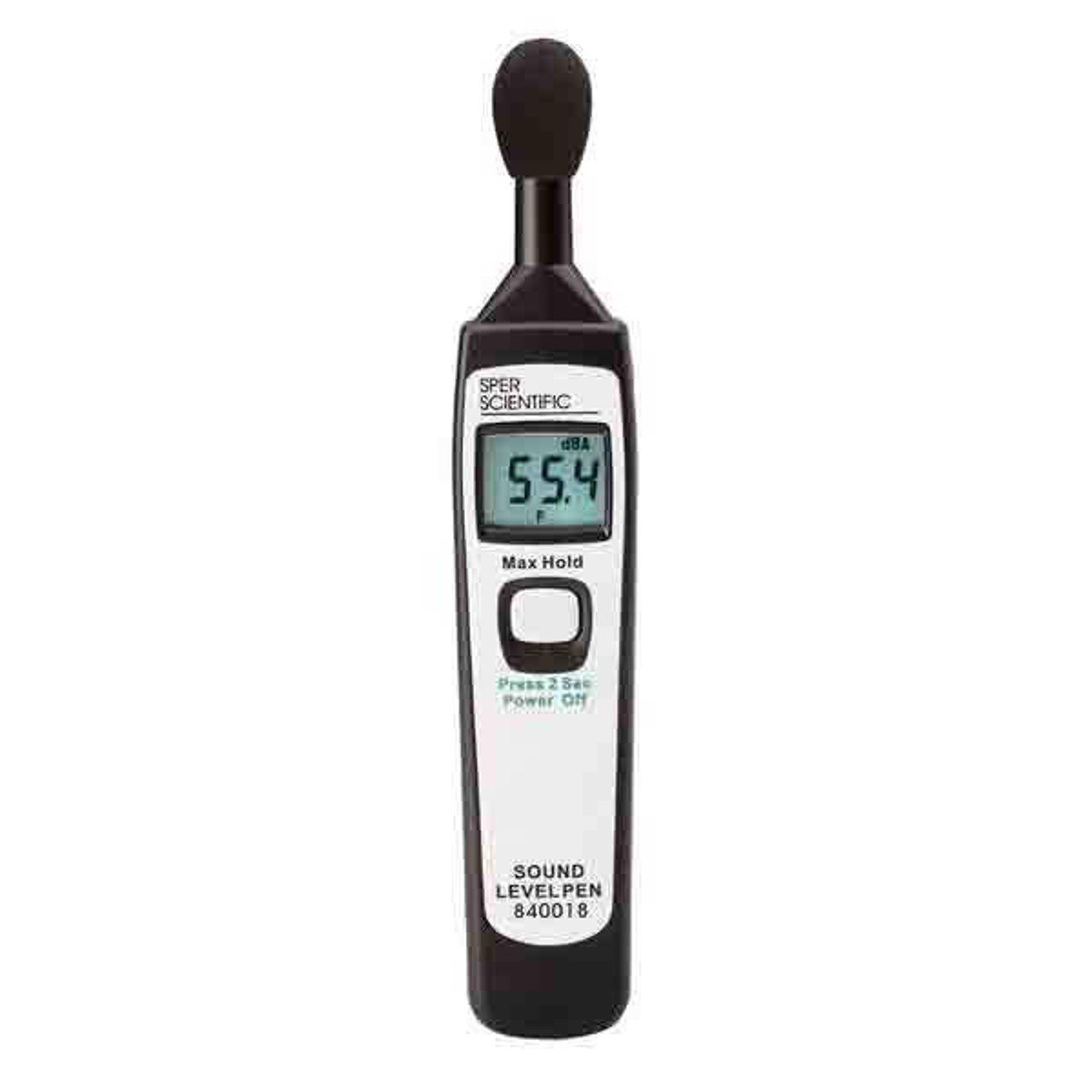 Sper Scientific 840018C Sound Level Pen, NIST Certificate of