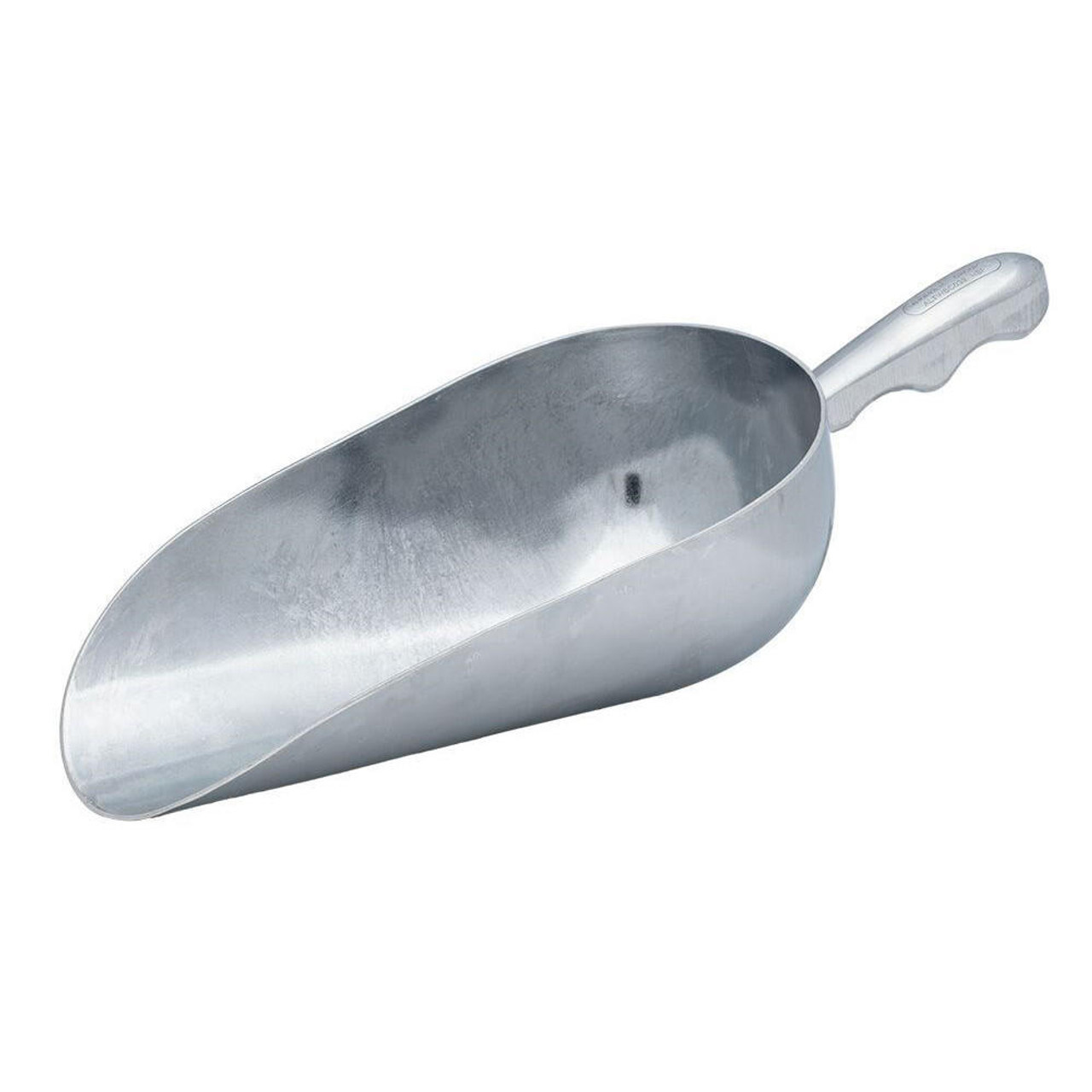 Round Sample Scoops  38oz Aluminum Round Mouth Scoop