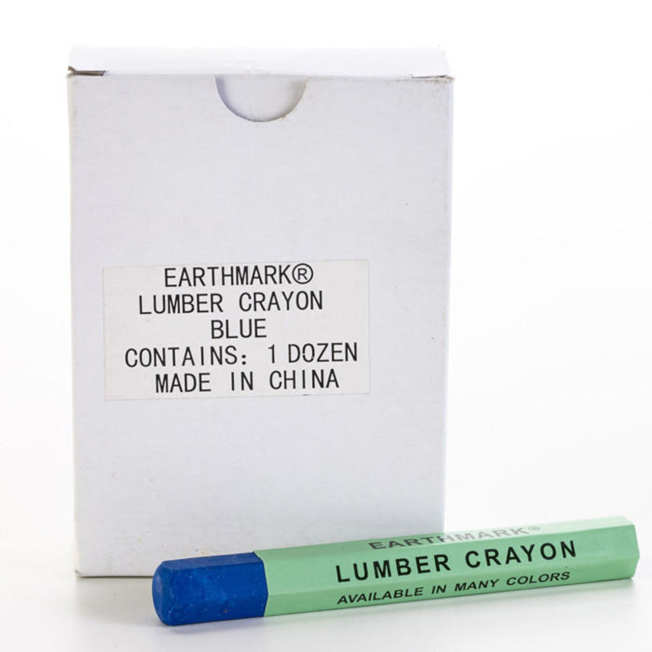 Lumber Crayons Blue Box/12