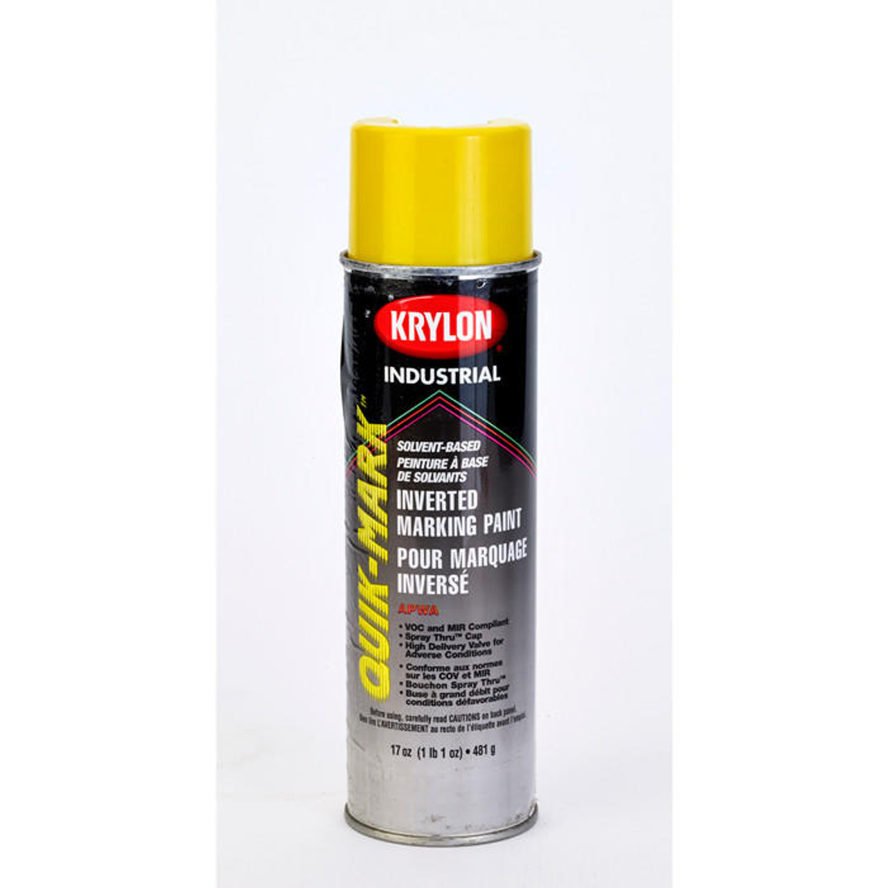 Krylon Quik-Mark Inverted Marking Paint, Case Of 12