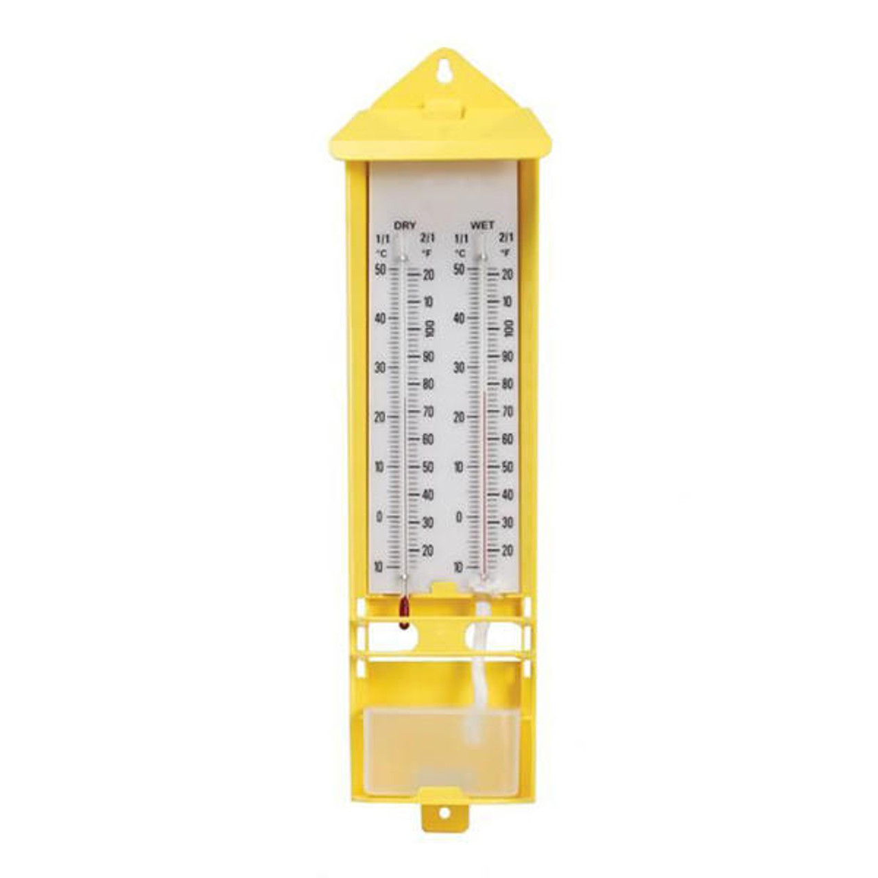 Wall Thermometer, Wet & Dry Bulb - 227318 | Geyer Instructional