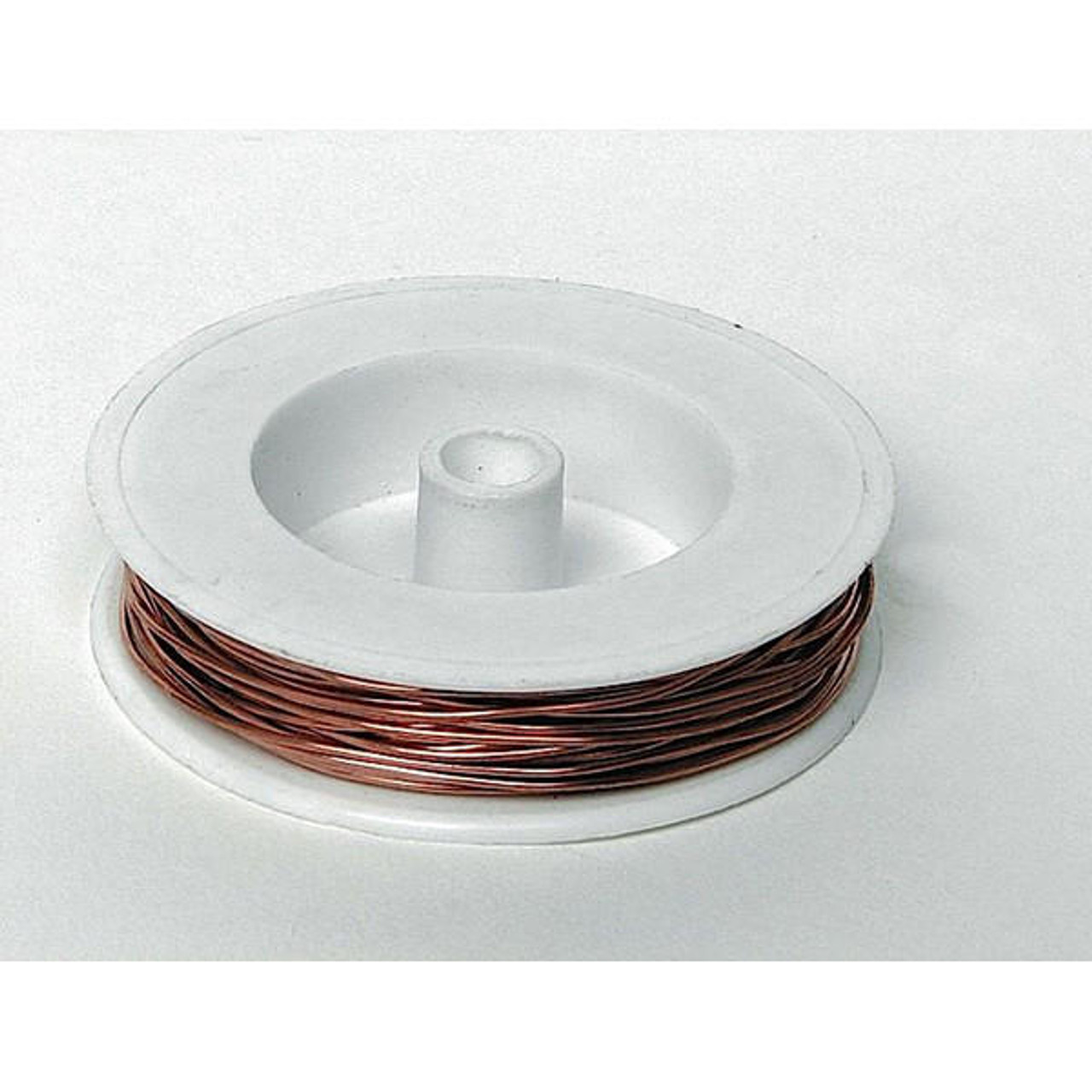 Soft Bare Copper Wire, 24-Gauge, 1-Pound Spool 226884