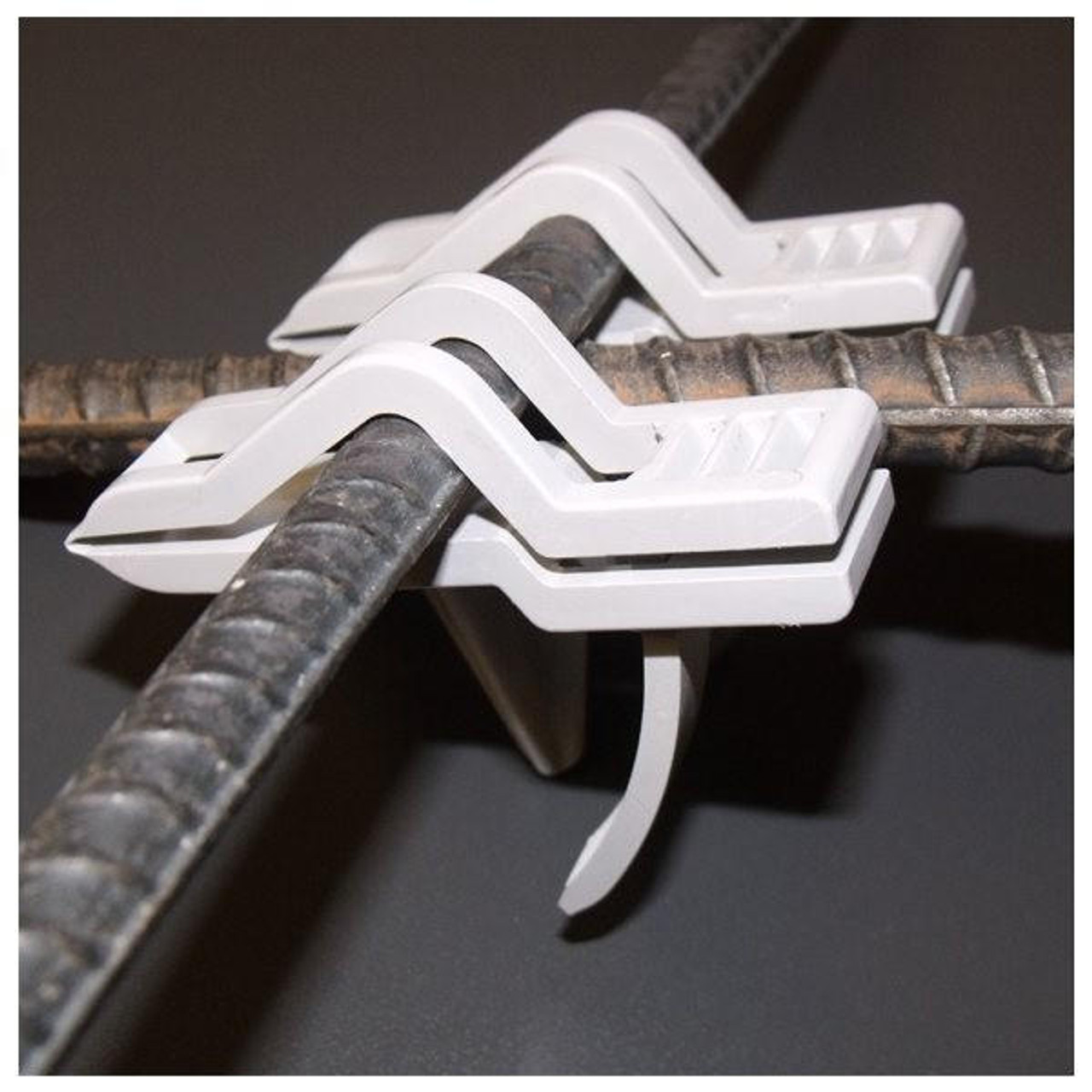 Polylok 30702 VIPERLOK Rebar Connector with 2" Standoff (Case of 250) Rebar Mesh Chair