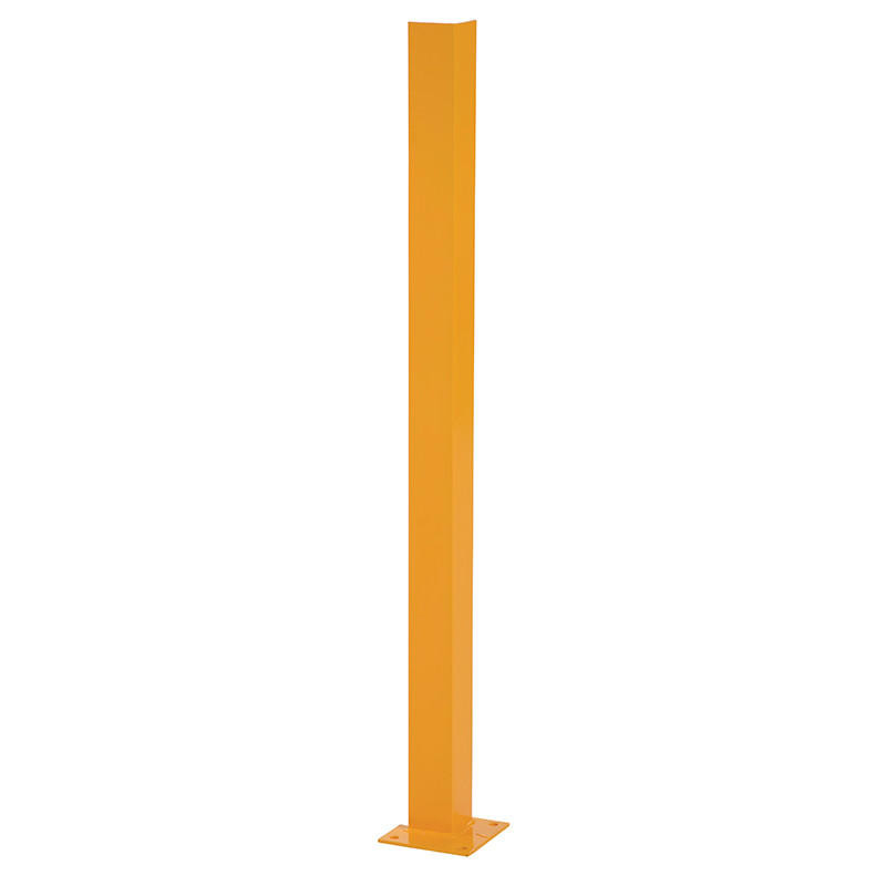 Overhead Door Track Protector 6in x 6in x 48-1/4in, Yellow