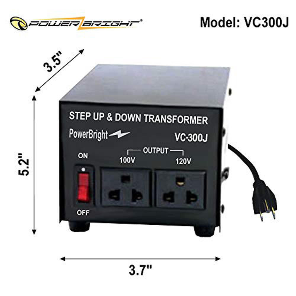 StepUp/StepDown Japanese Transformer, 100W Power and Voltage Converters