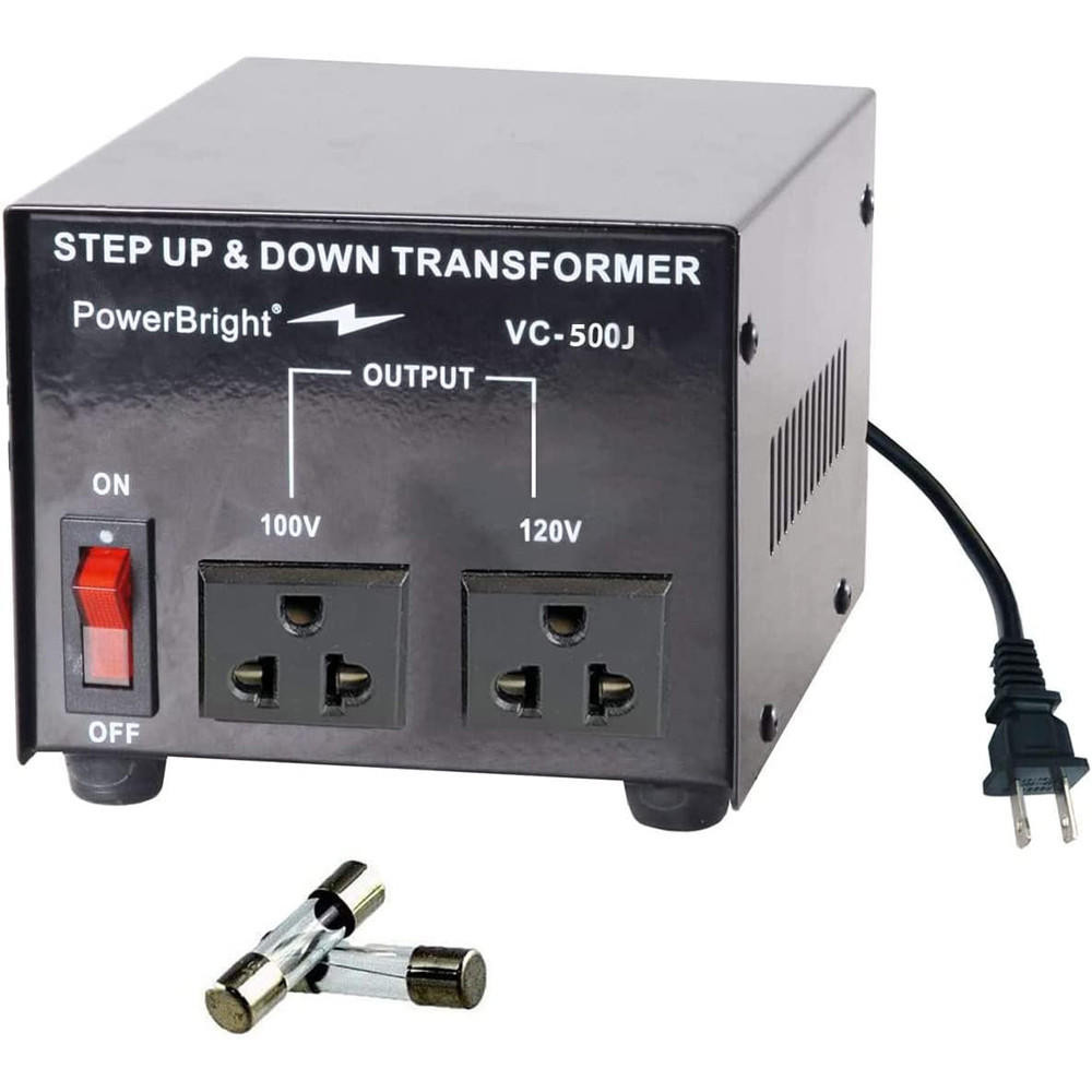 StepUp/StepDown Japanese Transformer, 500W Power and Voltage Converters