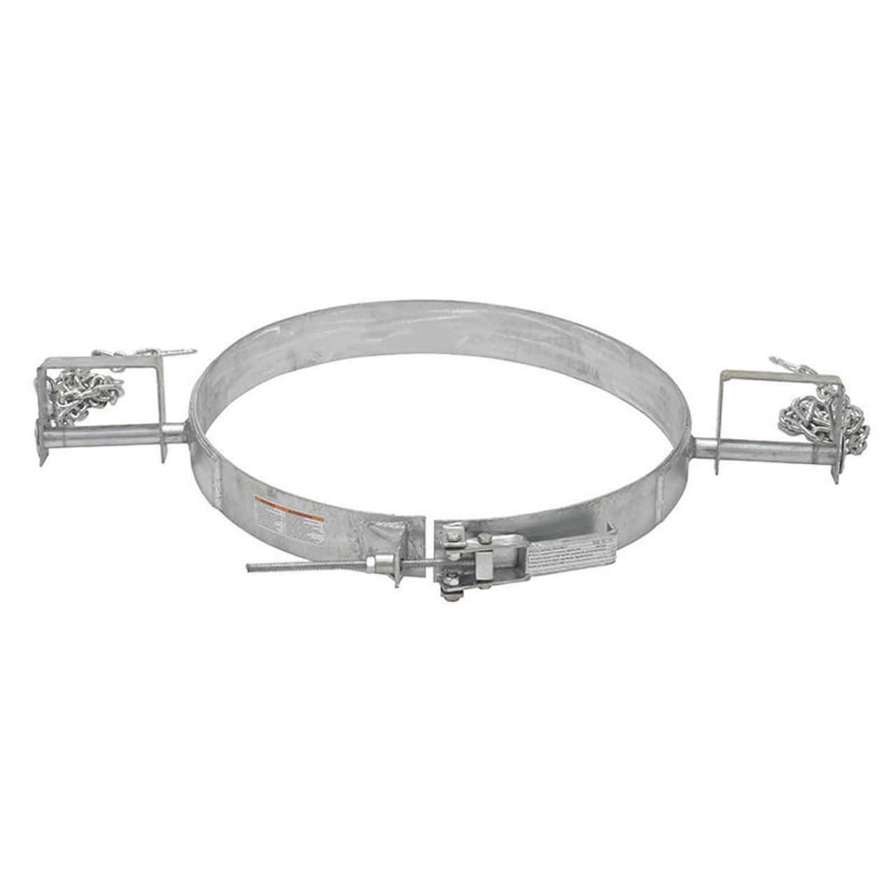 Galvanized Tilting Drum Ring 55 Gallon Warehouse
