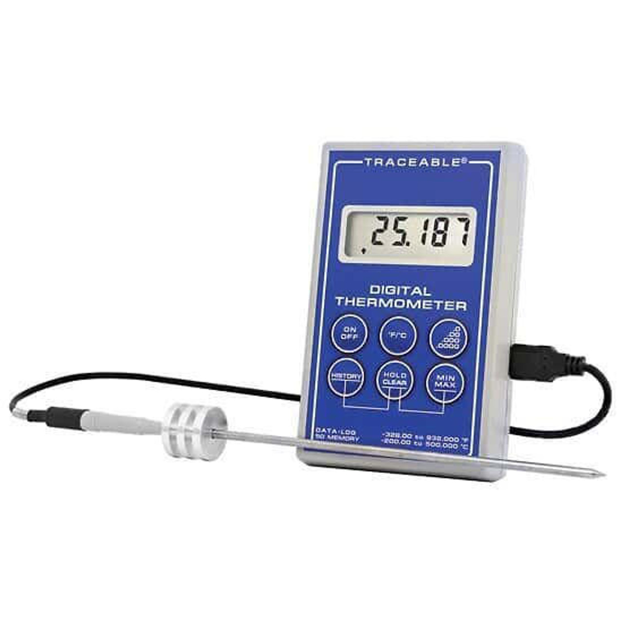 DeltaTrak 11040 FlashCheck Digital Food Thermometer