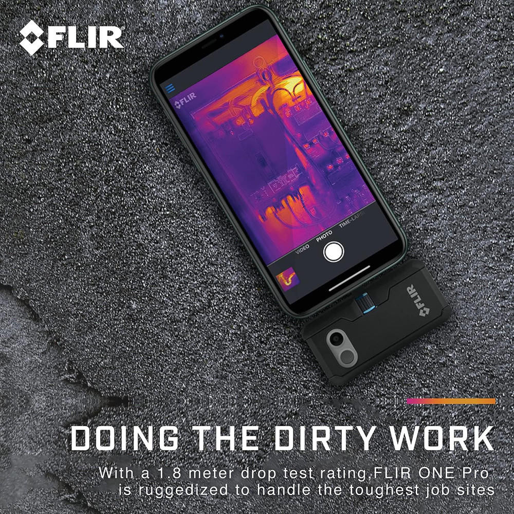 FLIR ONE Pro Thermal Camera for iPhone | iOS Compatible | CMTP