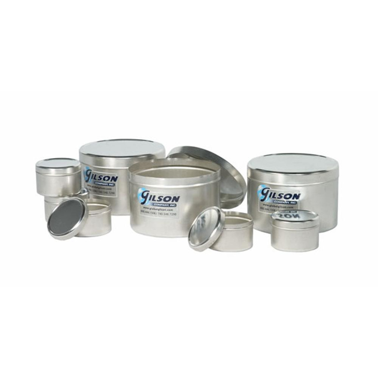 Sample Containers, Tinned-Metal, 16oz (12/Pk)