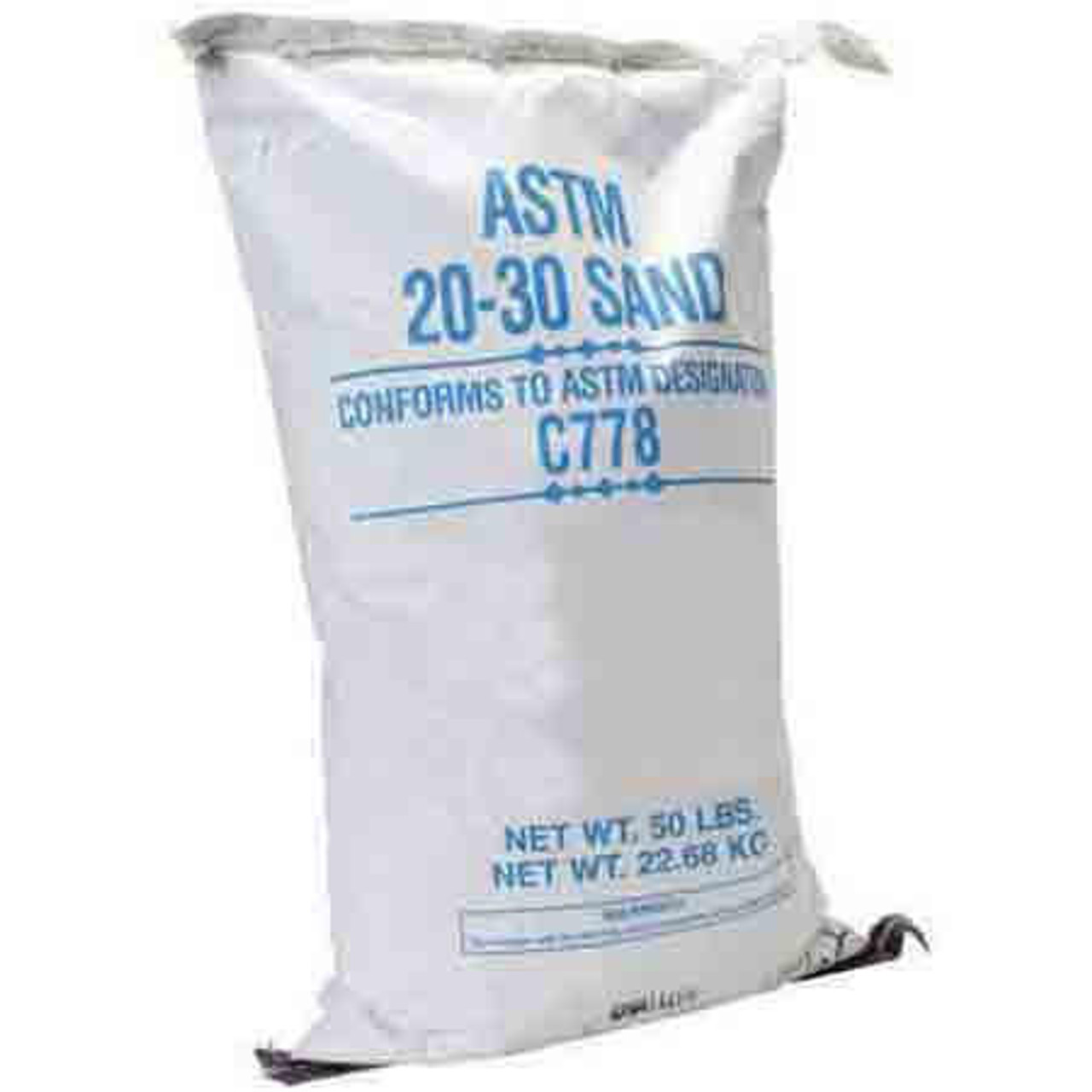 20-30 Silica Sand (Tensil), 50lb Bag, ASTM C778/C190/ASHTO T 132