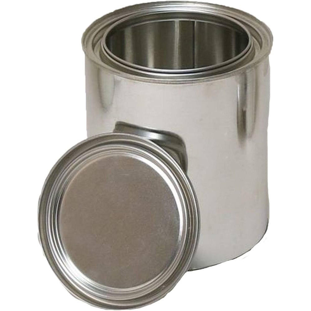 4qt Tin Sample Can | Pack of 6 for Storage and Display | CMTP