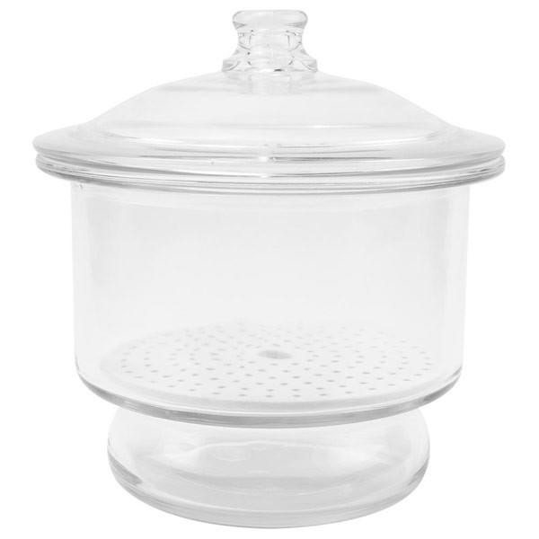 Glass Desiccator Complete With Porcelain Plate, 200mm | CMTP