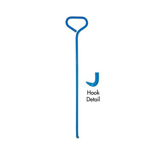 T&T Tools 30in Short Snub Nose Hook Manhole Cover Opener