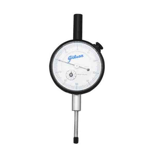 Dial Indicator with Brake, Mechanical, 0.2 x 0.0001in