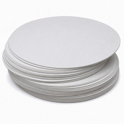 Gilson Company 13-inch Extractor Filter Paper Grade 613, 100 sheets per package, for laboratory filtration and sample preparation.