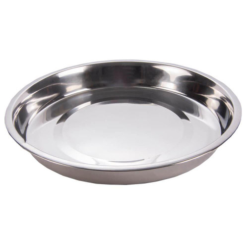 Stainless Steel Pan, Round, 1.3qt