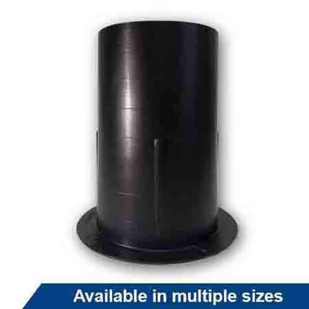  Deslauriers EOS3 Econ-O-Sleeve, 3" Top Diameter, 8 1/8" Height (100/Ct.) 