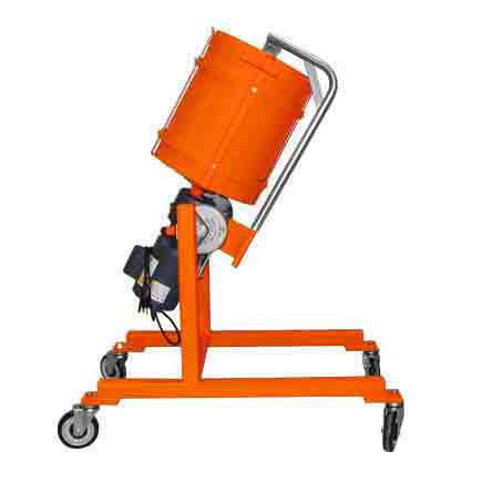 110 cu ft Batch Mixers: Portable Dumping Cement Mixer, 10 Gallon with 1 HP Motor